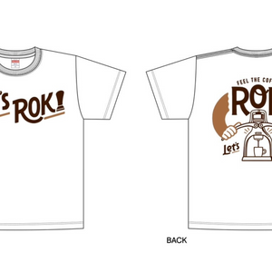 ROK オリジナル Tシャツ ホワイト