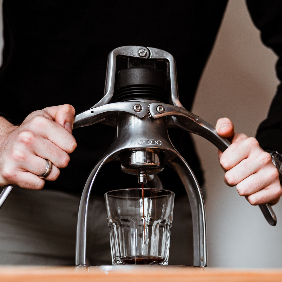 F12☆PRESSO ROK エスプレッソ 完全手動式エスプレッソメーカー☆ ROK