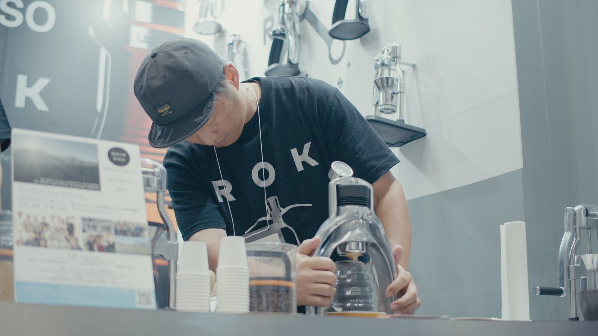 コーヒーメーカー・エスプレッソマシン EspressoGC Commercial EditionJapan Model EspressoGC Commercial Edition（圧力計付き/Japan Model）｜ROK