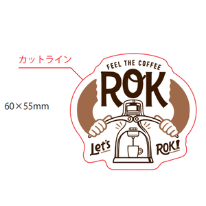 ROK シール３枚 (防水・塩ビ仕様)